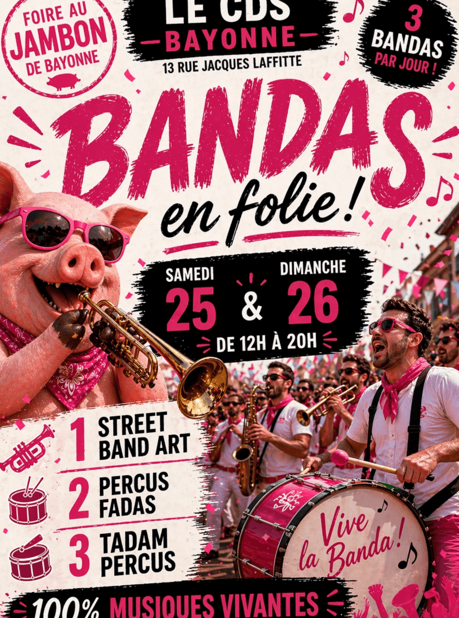 BANDAS AU CDS BAYONNE