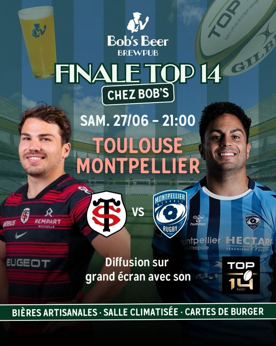 Matchs chez Bob's Beer