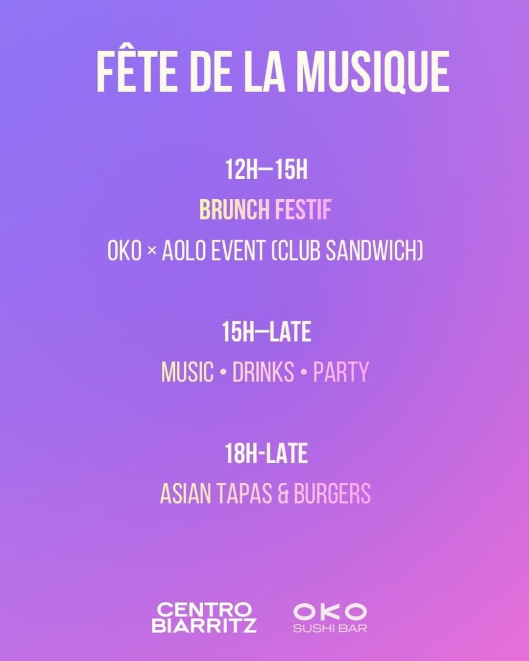 Fêtes de la musique