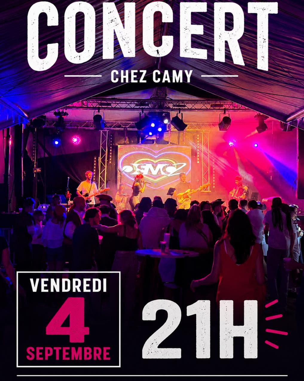 Soirée dansante avec OSMOZ chez Camy