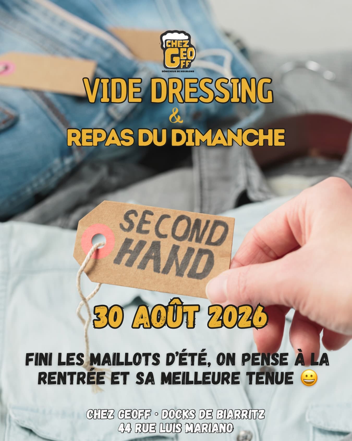 Vide Dressing chez Geoff