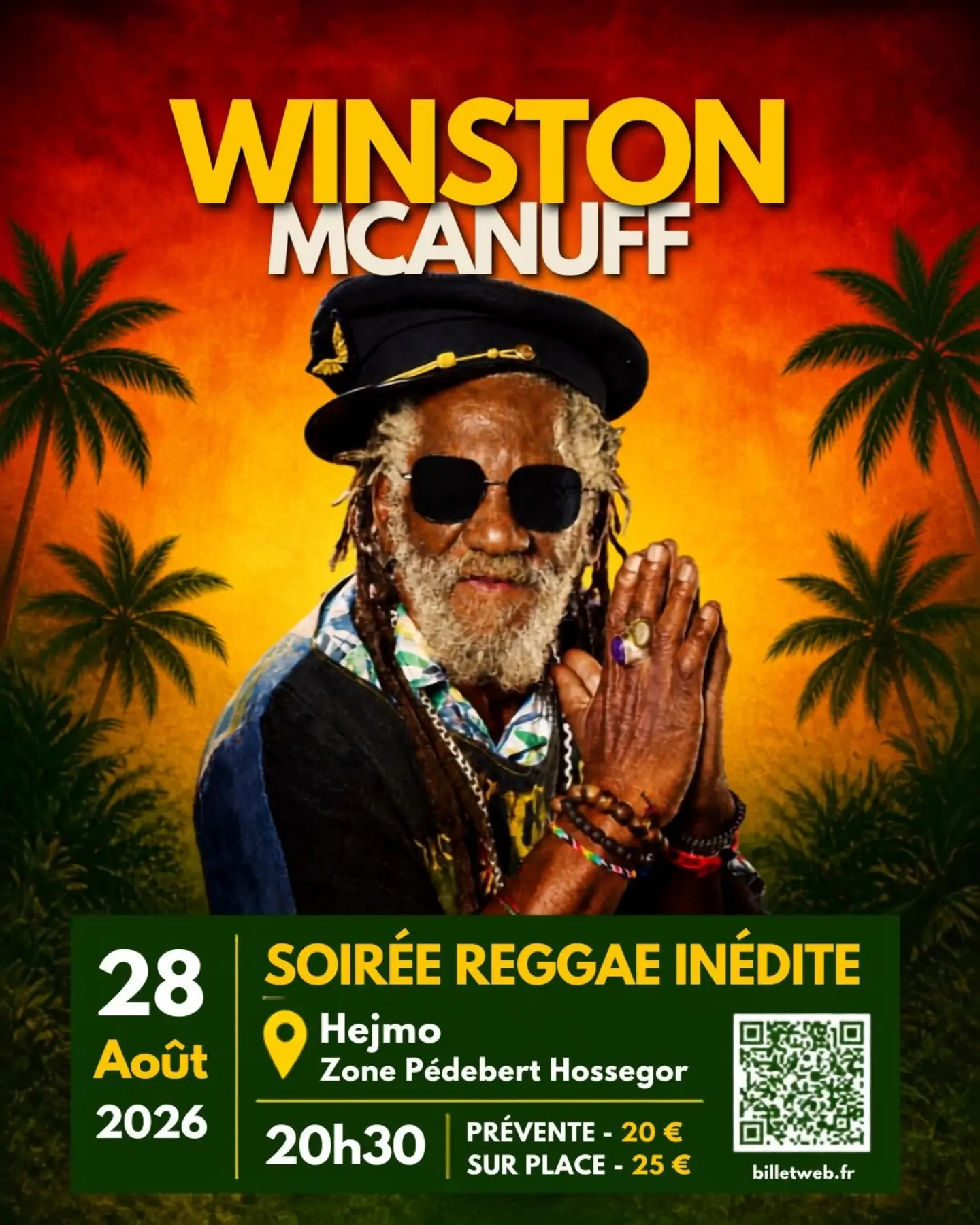 Soirée Reggae Winston McAnuff