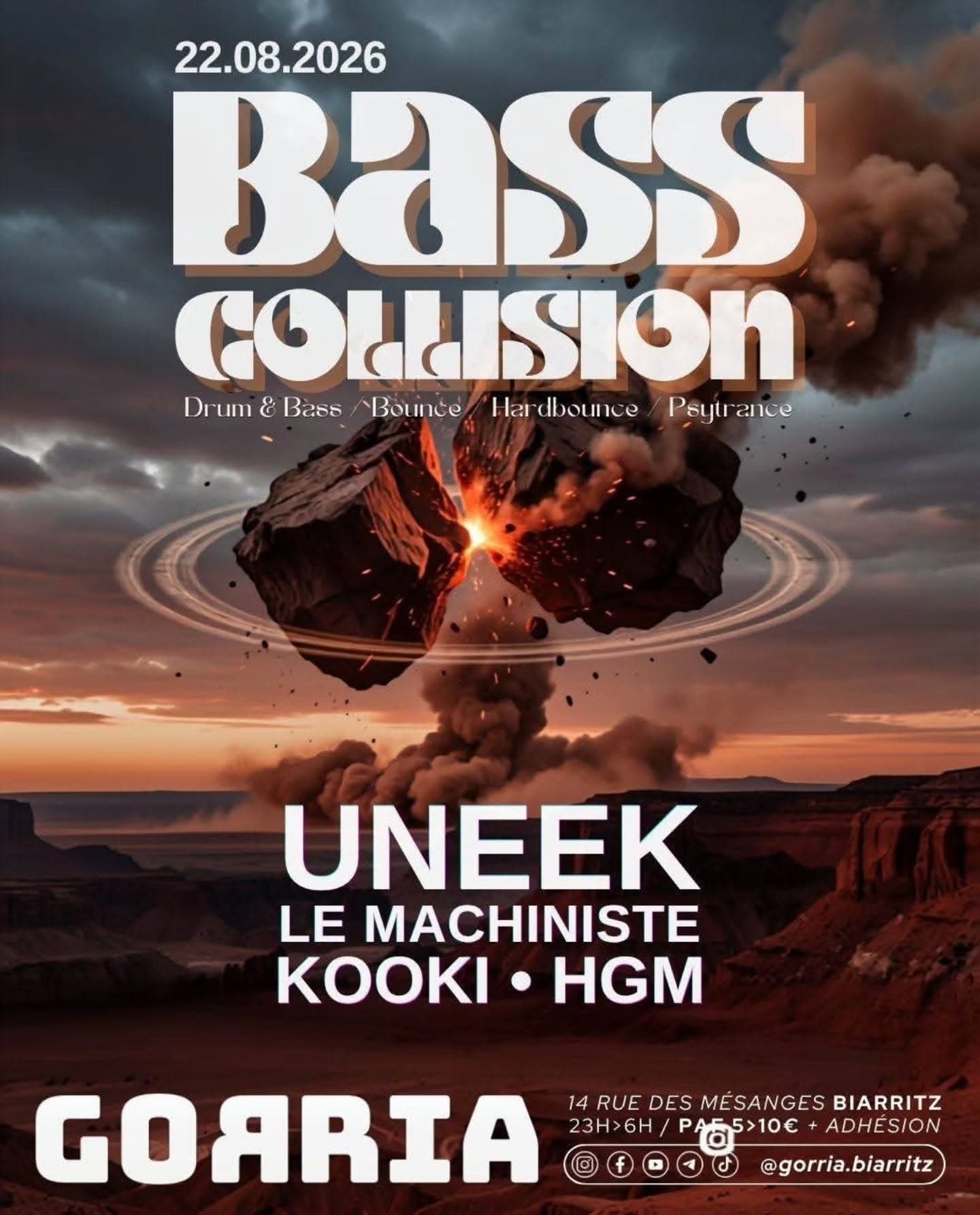 BASS COLLISION
