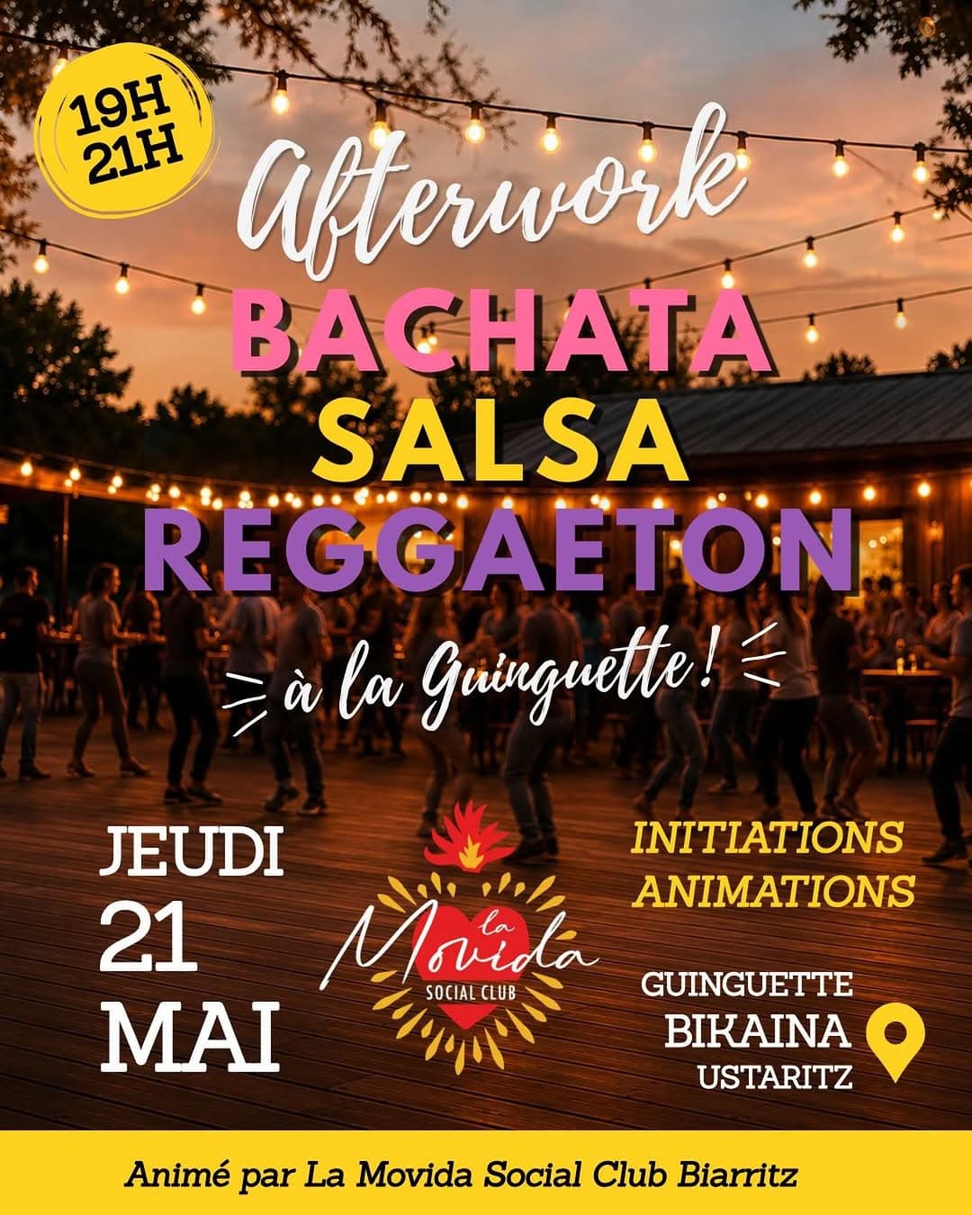 AFTERWORK LATINO À BIKAINA