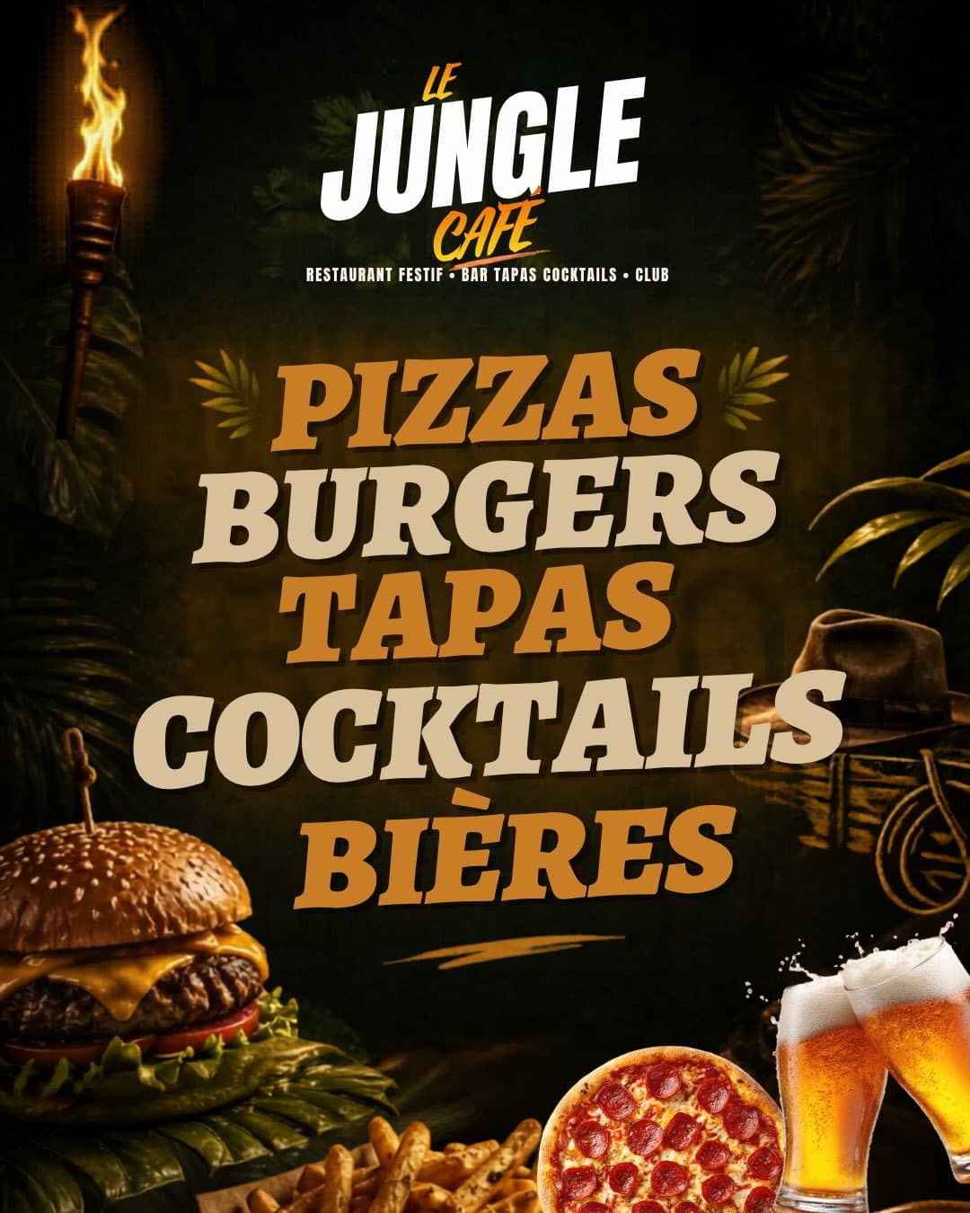 Dernier week-end d'août au Jungle Café