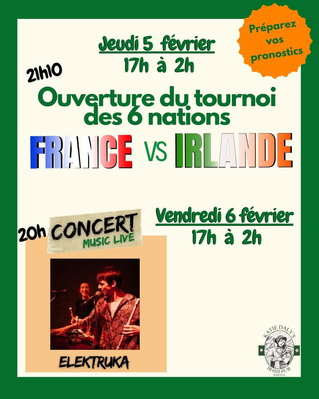 France vs Irlande