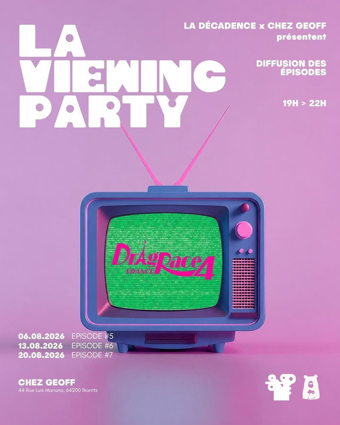 Viewing Party La Décadence