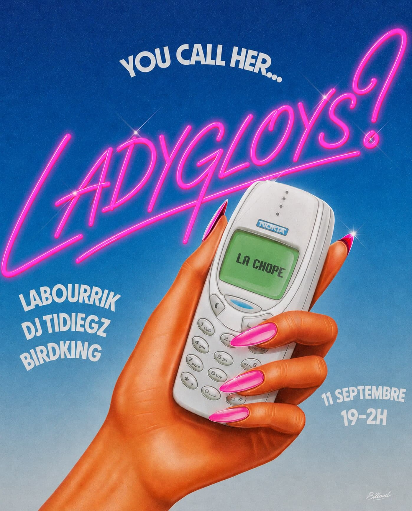 Soirée Ladygloys
