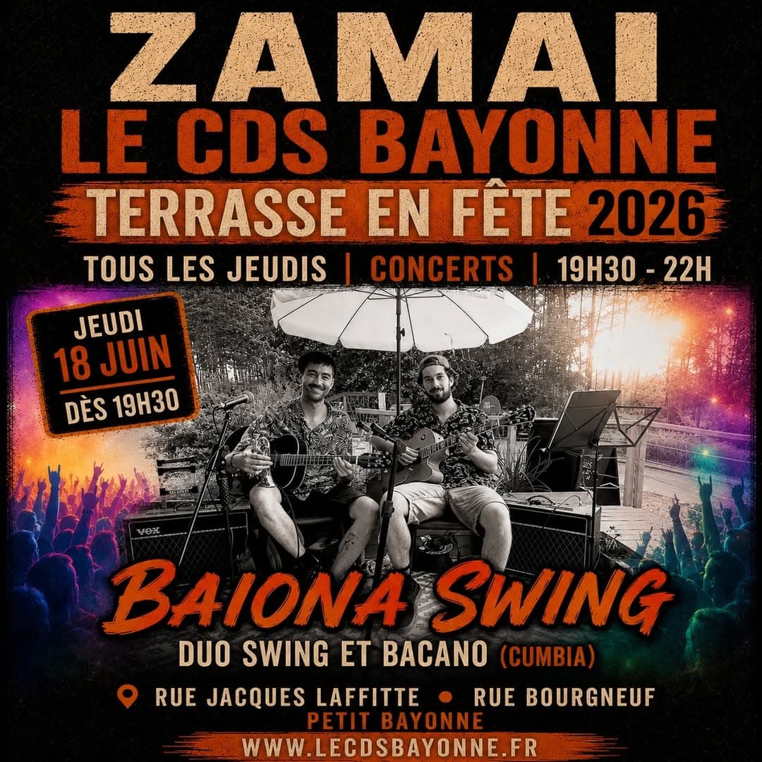 Terrasse en Fête - Le CDS Bayonne