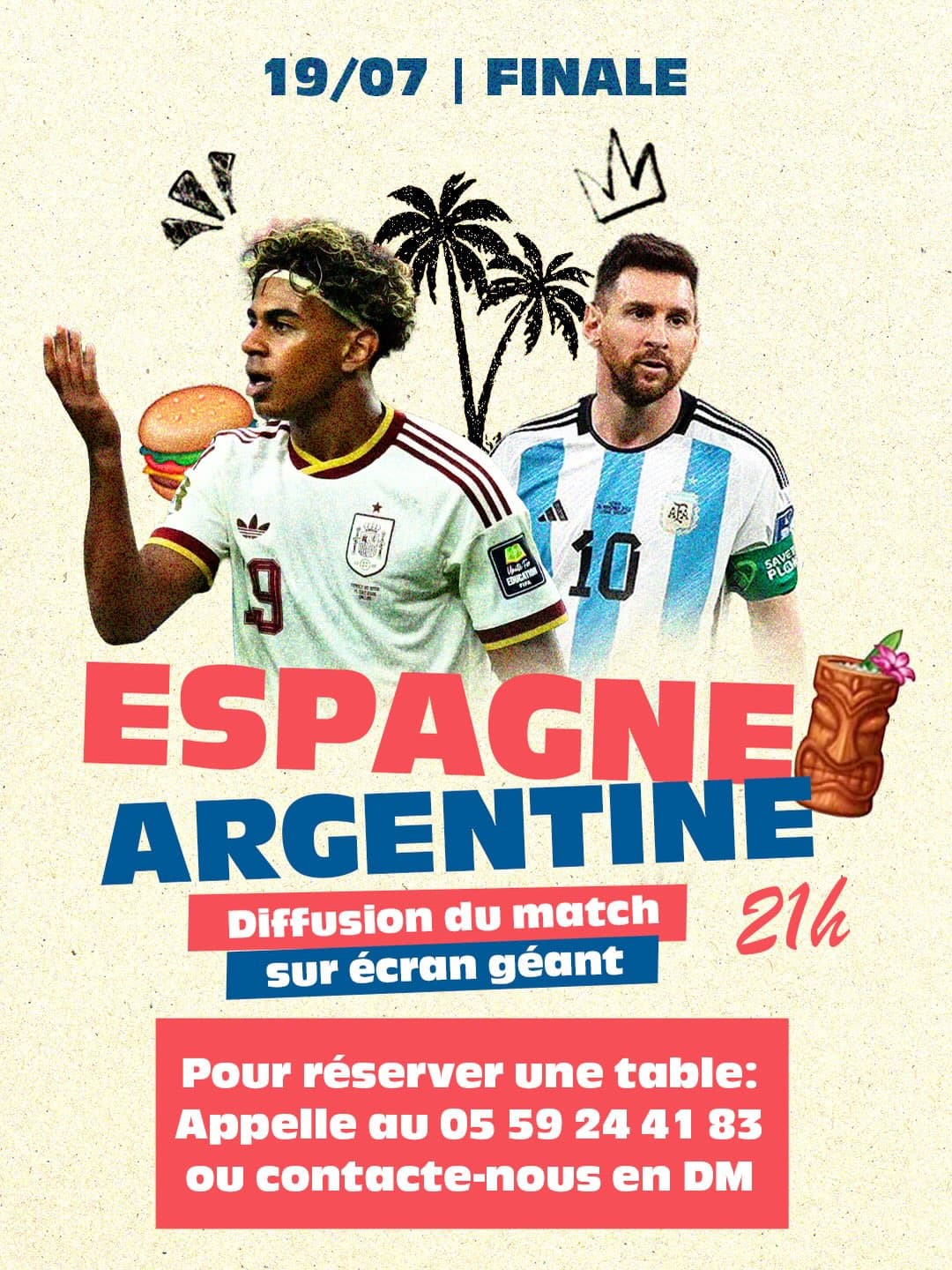 Week-end foot sous les Tropiques