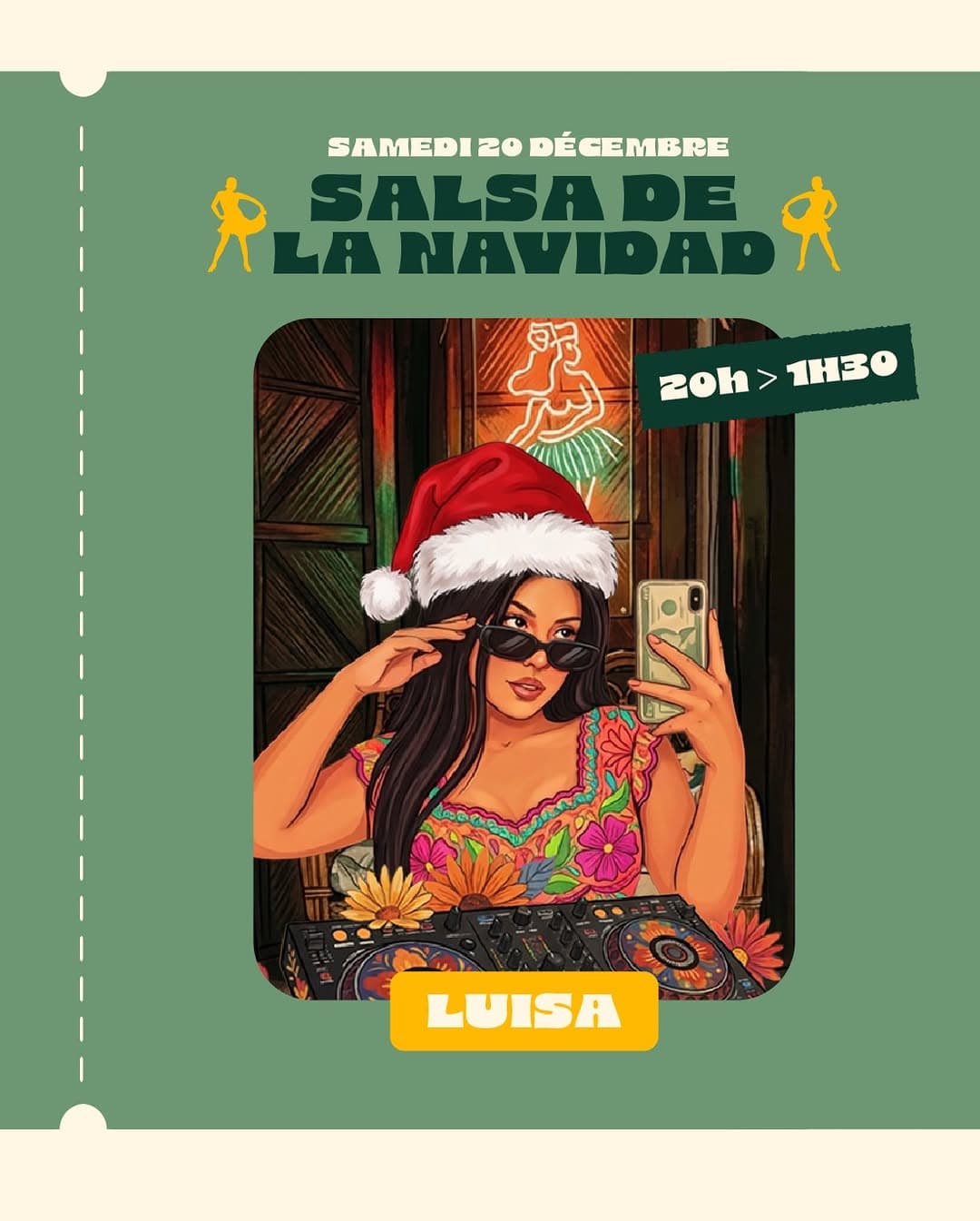 Soirée Salsa de la Navidad