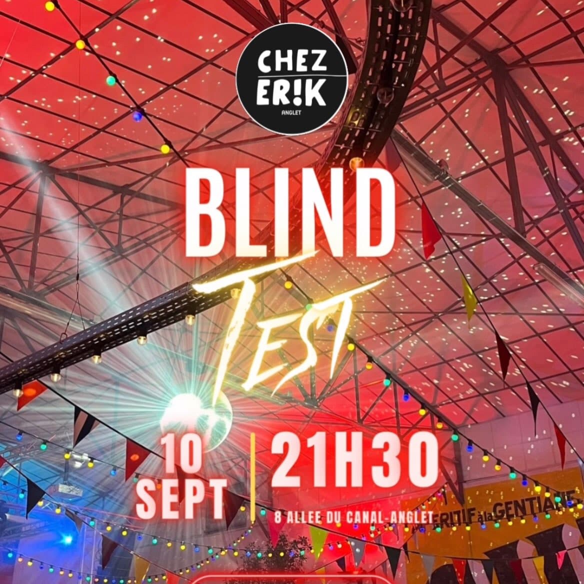 Blind Test Chez Erik Anglet