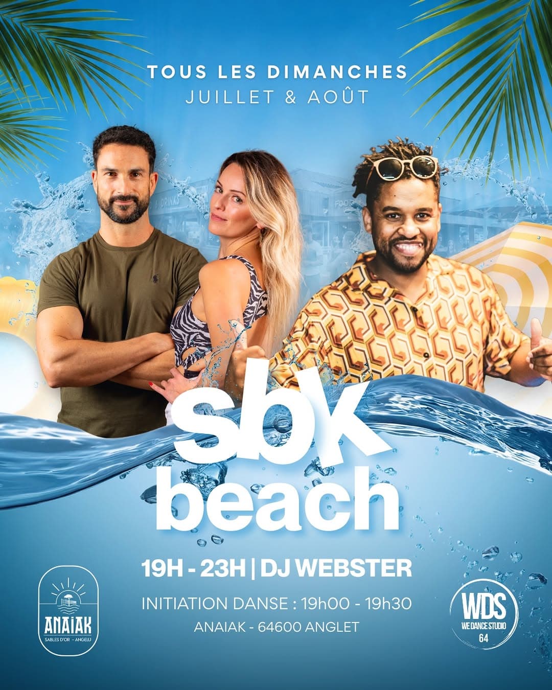 Soirées SBK Beach à Anaïak