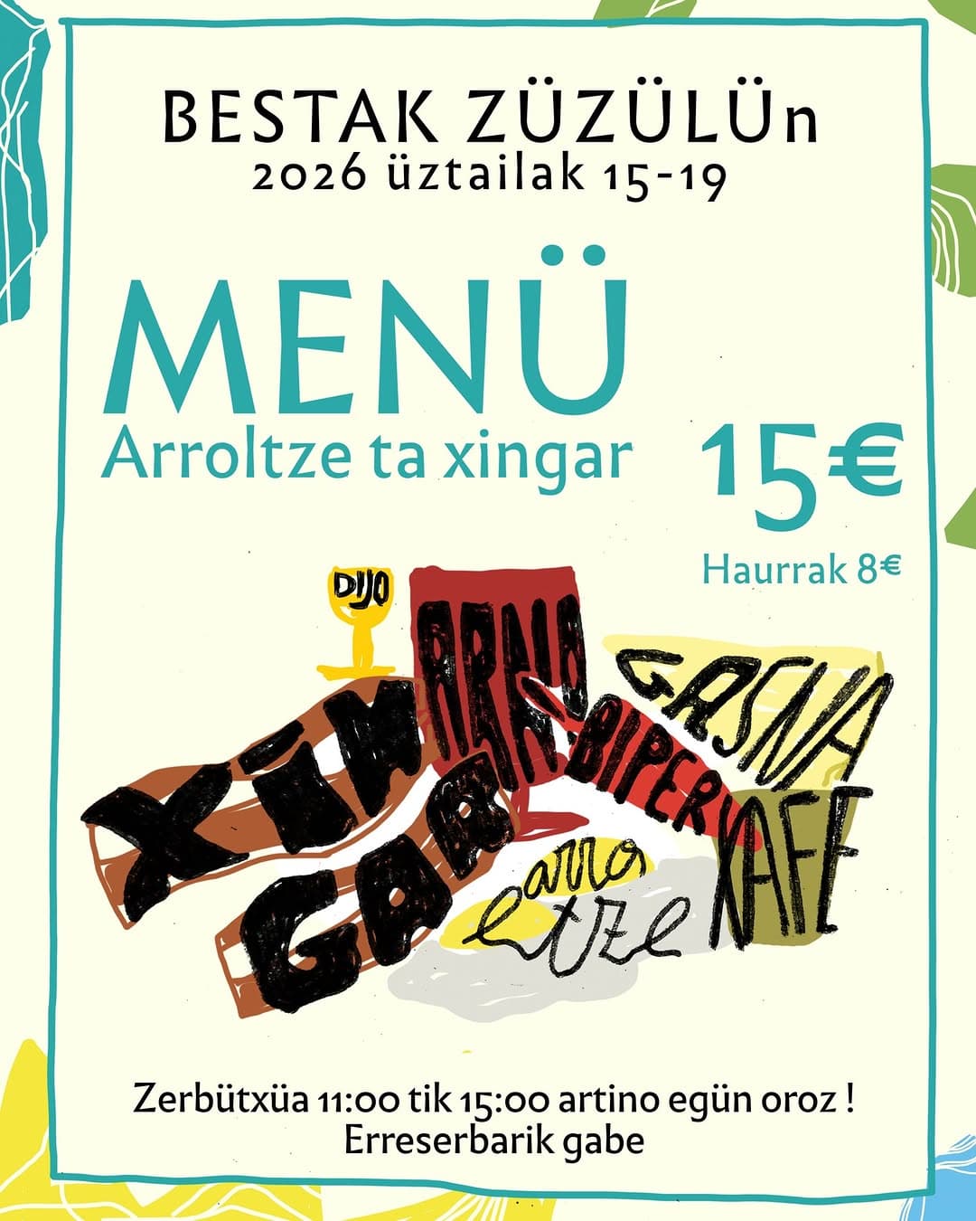 Assiette Complète Fêtes de Bayonne